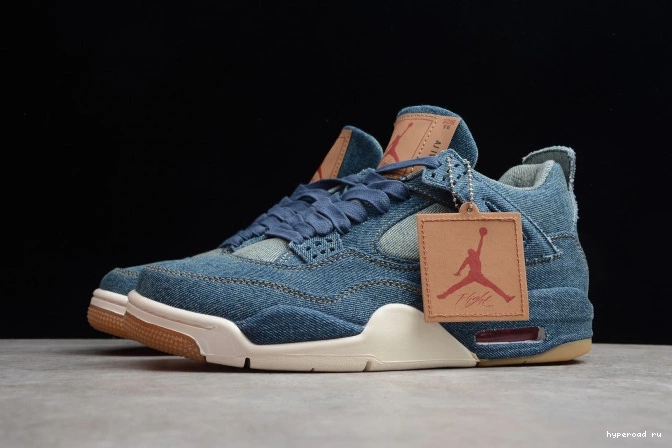 Denim x AO2571-401 Levi's Nike Air Jordan 4 0710